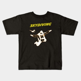 Mod.3 Paratrooper Skydiving Skydive Freefly Kids T-Shirt